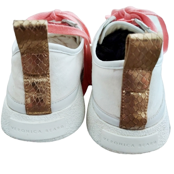 Veronica Beard "Parise" Canvas/Leather Sneakers - Picture 7 of 10